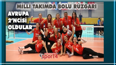 BOLULU ANTRENÖR MİLLİ TAKIM İLE AVRUPA 2'NCİSİ OLDU