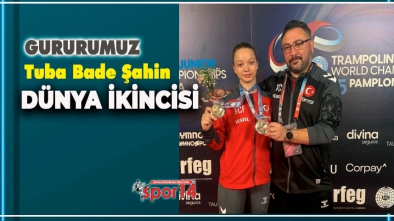 BOLULU SPORCU TUBA BADE ŞAHİN DÜNYA İKİNCİSİ