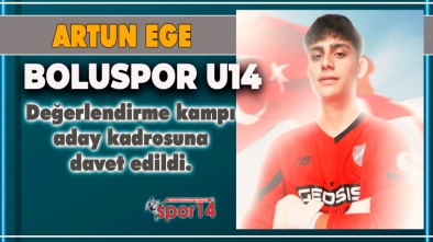 BOLUSPOR ALT YAPISINDAN MİLLİ TAKIMA DAVET