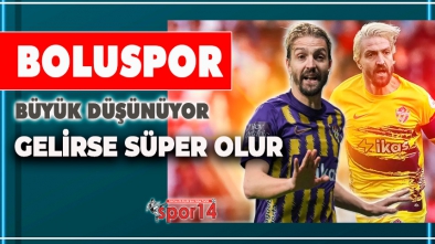 BOLUSPOR TECRÜBELİ İSİM İÇİN DÜĞMEYE BASTI