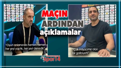 BOLUSPOR ÜMRANİYESPOR MAÇININ ARDINDAN TEKNİK AÇIKLAMALAR