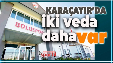 BOLUSPOR'DA İKİ İSİM DAHA KIRMIZI BEYAZLI EKİBE VEDA ETTİ