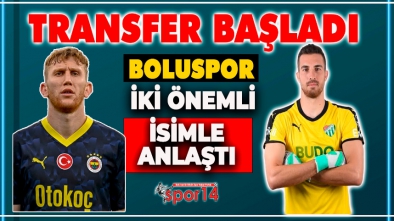 BOLUSPOR'DA TRANSFER HAREKATI BAŞLADI. İŞTE İKİ İSİM