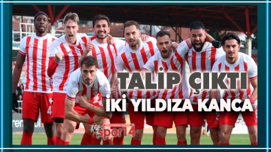 BOLUSPOR'UN İKİ YILDIZINA 1. LİG EKİPLERİNDEN KANCA