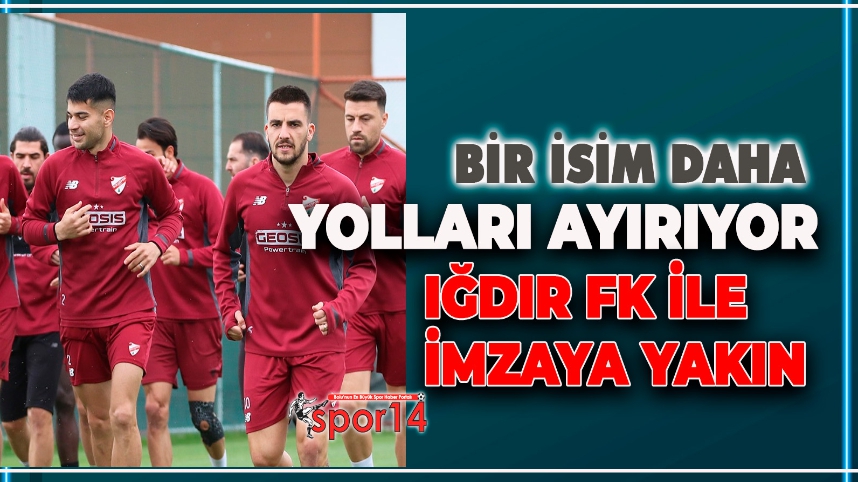BOLUSPOR'DAN GİDEN GİDENE. O İSİM IĞDIR FK İLE ANLAŞTI