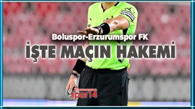 DÖNÜYORUZ LİGE. İŞTE ERZURUM MAÇININ HAKEMİ