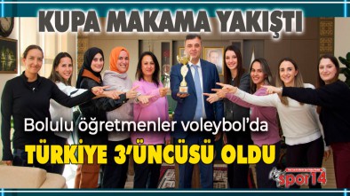 KAMUSPOR OYUNLARINDAN BOLU MEM TÜRKİYE 3'ÜNCÜSÜ OLDU
