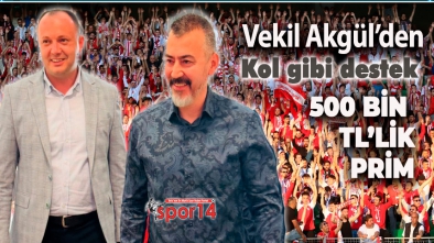 HAYATİ MAÇ ÖNCESİ AKGÜL'DEN BOLUSPOR'A BİR KEZ DAHA ÖNEMLİ DESTEK