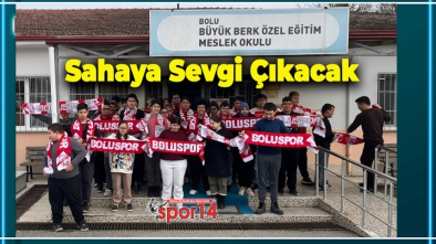 PENDİKSPOR MAÇINDA SAHAYA SEVGİ ÇIKACAK