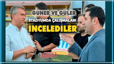 STADYUMUN MANİSA FK MAÇINA YETİŞMESİ İÇİN YOĞUN ÇALIŞMA