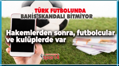 TÜRK FUTBOLU KARIŞTI. HAKEMLERDEN SONRA FUTBOLCULARDA LİSTEDE