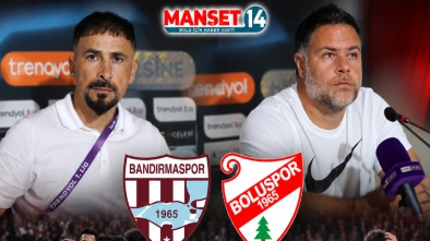 BANDIRMASPOR BOLUSPOR MAÇININ ARDINDAN