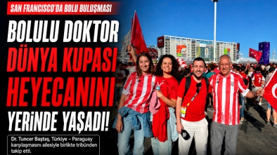 Bolulu Doktor, Milli Takım Heyecanını San Francisco’da Yaşadı