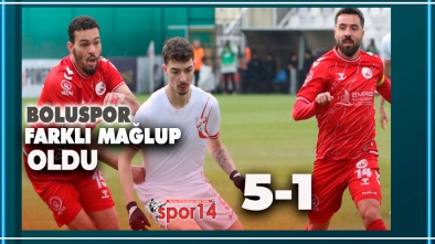 BOLUSPOR ANKARA'DA FARKLI MAĞLUP OLDU