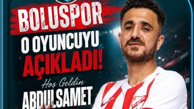 BOLUSPOR O OYUNCUYU AÇIKLADI