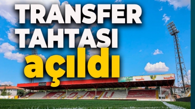 BOLUSPOR TRANSFER TAHTASINI AÇTI. İMZALAR BAŞLIYOR
