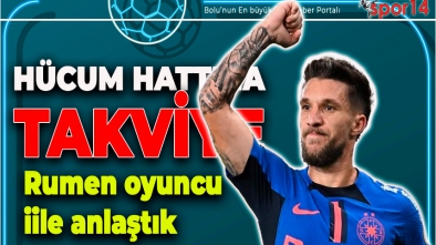 BOLUSPOR TRANSFERDE GAZA BASTI. RUMEN OYUNCU İLE ANLAŞTIK