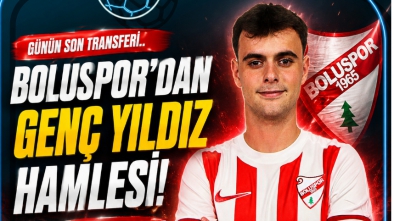 BOLUSPOR'DAN GENÇ YILDIZ HAMLESİ! FURKAN EMİN KAÇMAZ RESMEN KIRMIZI-BEYAZLI