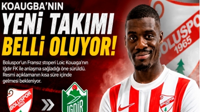 BOLUSPORLU KOUAGBA 1. LİG EKİBİ İLE ANLAŞMA ÜZERE