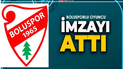 BOLUSPORLU OYUNCU YENİ TAKIMI İLE İMZALADI