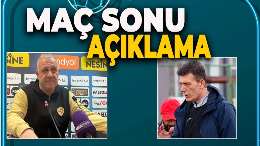 AMEDSPOR BOLUSPOR MAÇININ ARDINDAN TEKNİK AÇIKLAMALAR