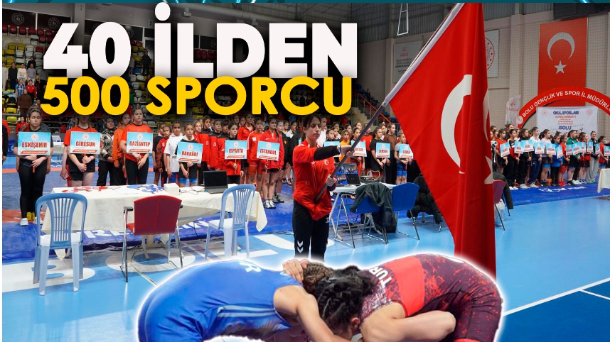 ATA SPORUMUZ GÜREŞ MÜSABAKALARI BOLU'DA COŞKU İLE BAŞLADI