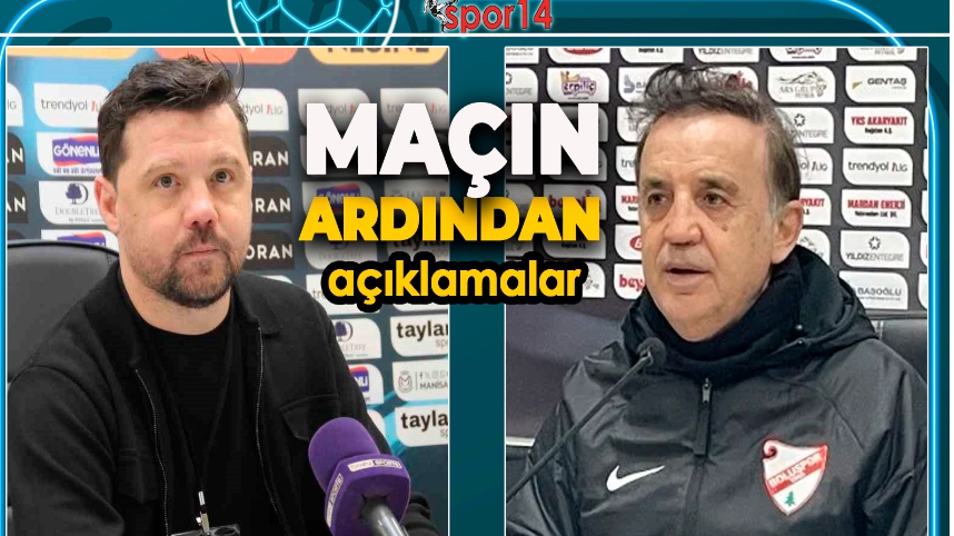 BOLUSPOR ÇORUM  FK MAÇININ ARDINDAN TEKNİK AÇIKLAMALAR