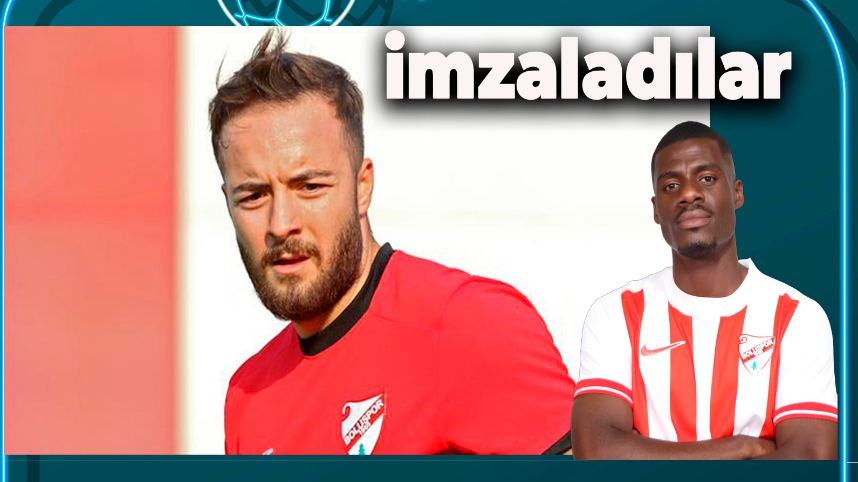 Boluspor'un İki Yıldızı Yeni Takımlarına İmza Attı