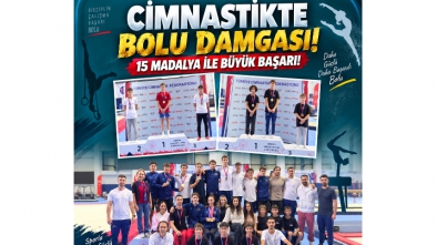 Cimnastikte Bolu Damgası! 15 Madalya ile Büyük Başarı