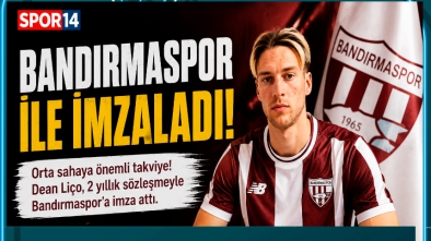 DEAN LİCO YENİ TAKIMI İLE ANLAŞTI BOLUSPOR'A RAKİP OLDU