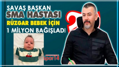 SAVAŞ BAŞKAN YAPTI YİNE YAPACAĞINI. RÜZGAR BEBEĞE 1 MİLYON