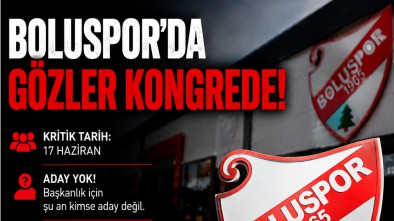BOLUSPOR’DA KONGRE GÜNÜ. ADAY YOK! BELİRSİZLİK SÜRÜYOR