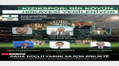 Kızıkspor’da Yeni Dönem!..