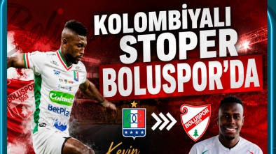 KOLOMBİYA'LI STOPER BOLUSPOR'DA