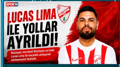 LUCAS LIMA İLE YOLLAR AYRILDI