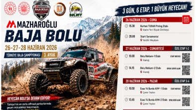 Mazharoğlu Baja Bolu 2026 İçin Geri Sayım Başladı