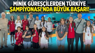 Minik Güreşçilerden Türkiye Şampiyonası'nda Büyük Başarı!