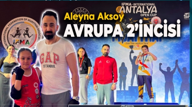 MUAYTHAI AÇIK KUPASI’NDA AVRUPA İKİNCİLİĞİ GURURU