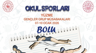Okul Sporları Yüzme Gençler Grup Müsabakaları Bolu’da Düzenlenecek