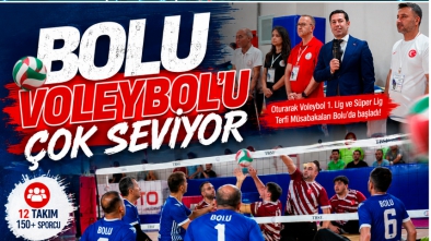 Oturarak Voleybol Heyecanı Bolu’da Başladı