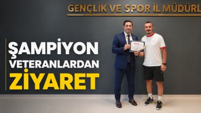 Şampiyon Veteranlardan Ziyaret