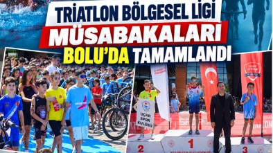 Triatlon Bölgesel Ligi Müsabakaları Bolu’da Tamamlandı
