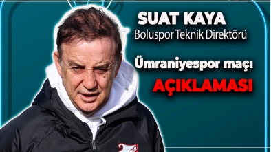 ÜMRANİYE MAÇININ ARDINDAN KAYA AÇIKLAMALARDA BULUNDU