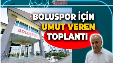 SİYASİLER VE İŞ ADAMLARI BOLUSPOR İÇİN BİR ARAYA GELECEK